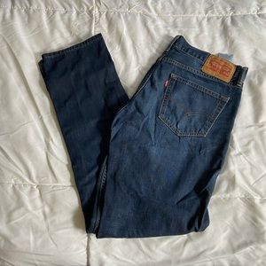 Levi’s 511 Dark Wash Jeans — 33x32